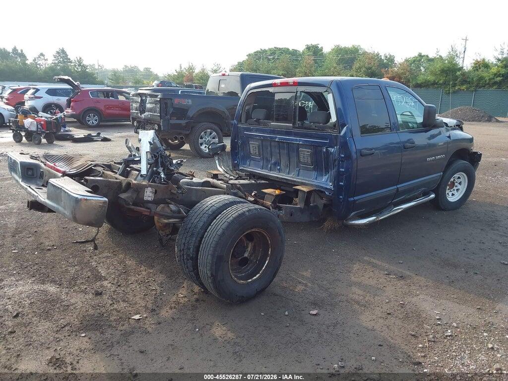 3D7MR48C35G786690 2005 DODGE RAM 3500 photo no. 4