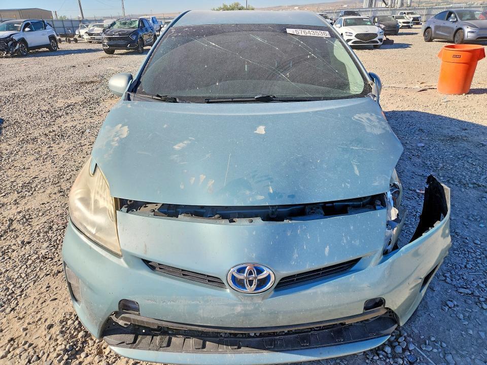 JTDKN3DU2E1764913 2014 TOYOTA PRIUS photo no. 5