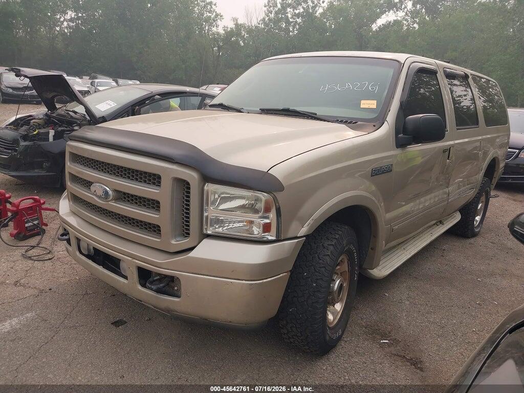 1FMNU43S55EC16964 2005 FORD EXCURSION photo no. 2