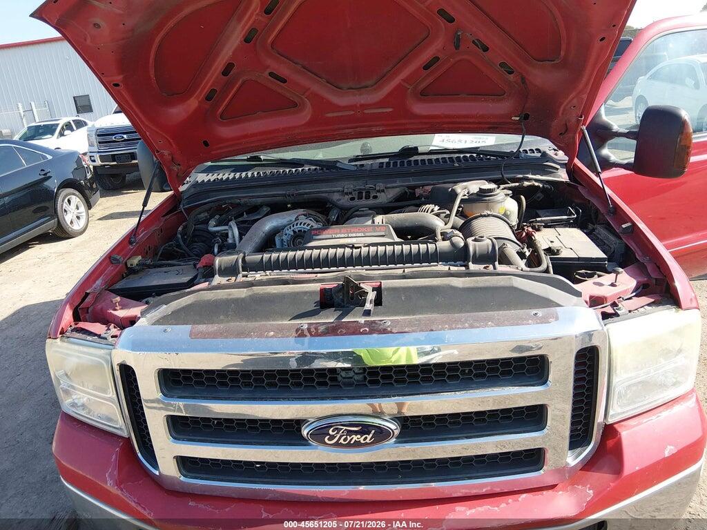 1FTSW21P35EB68417 2005 FORD F-250 photo no. 10