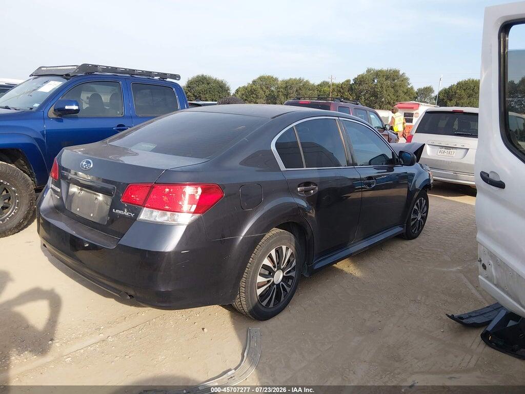 4S3BMCA69C3007064 2012 SUBARU LEGACY photo no. 4