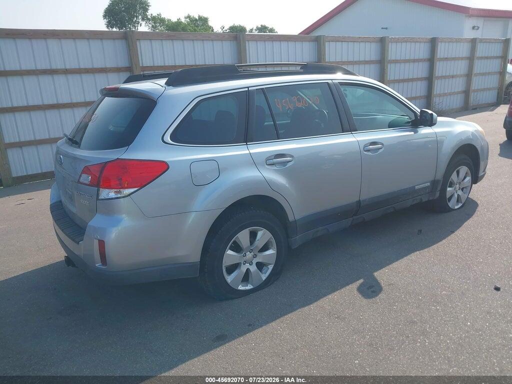 4S4BRBAC3C3286248 2012 SUBARU OUTBACK photo no. 4
