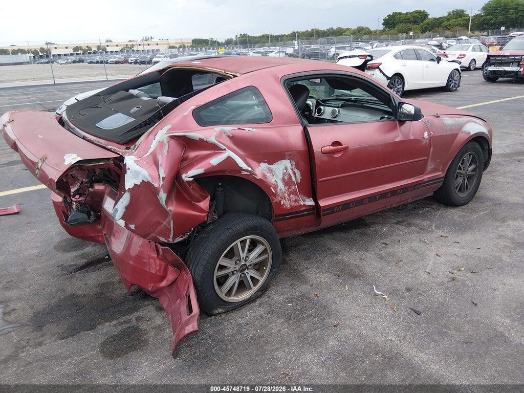 1ZVFT80N655177901 2005 FORD MUSTANG photo no. 4