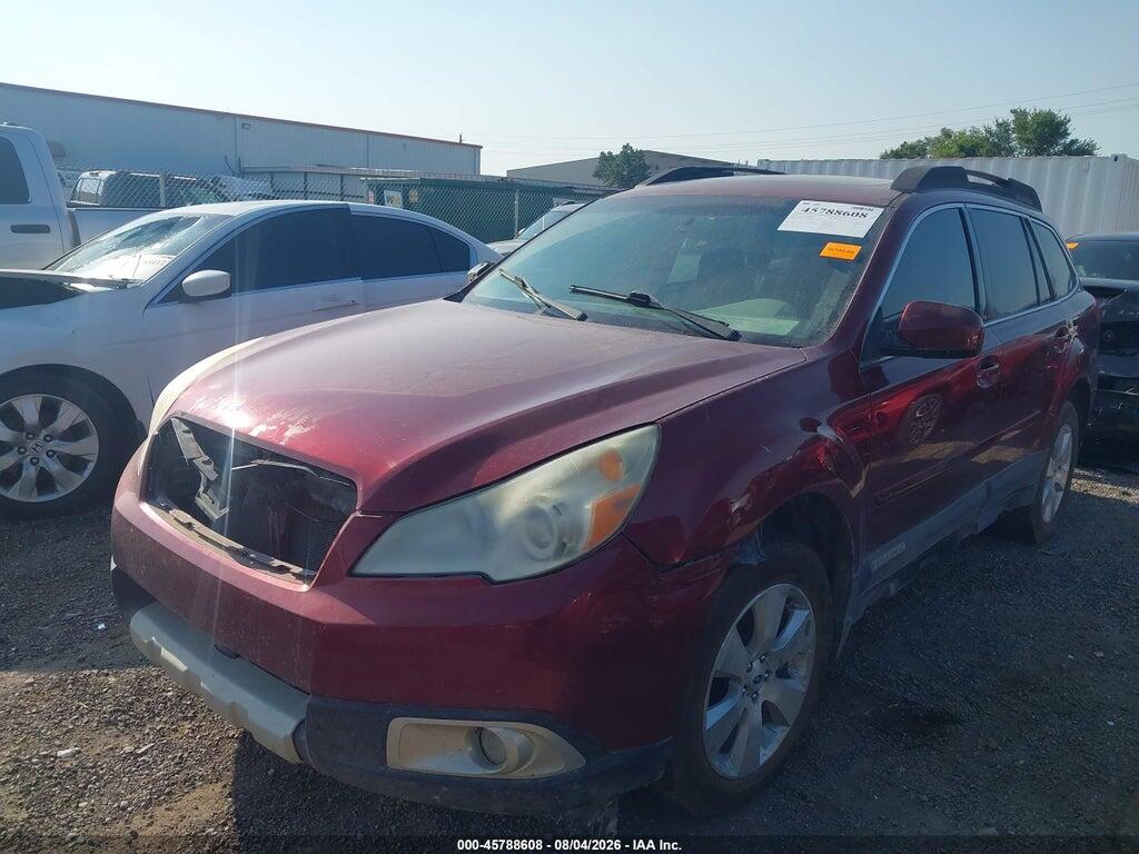 4S4BRDKC6C2265443 2012 SUBARU OUTBACK photo no. 2