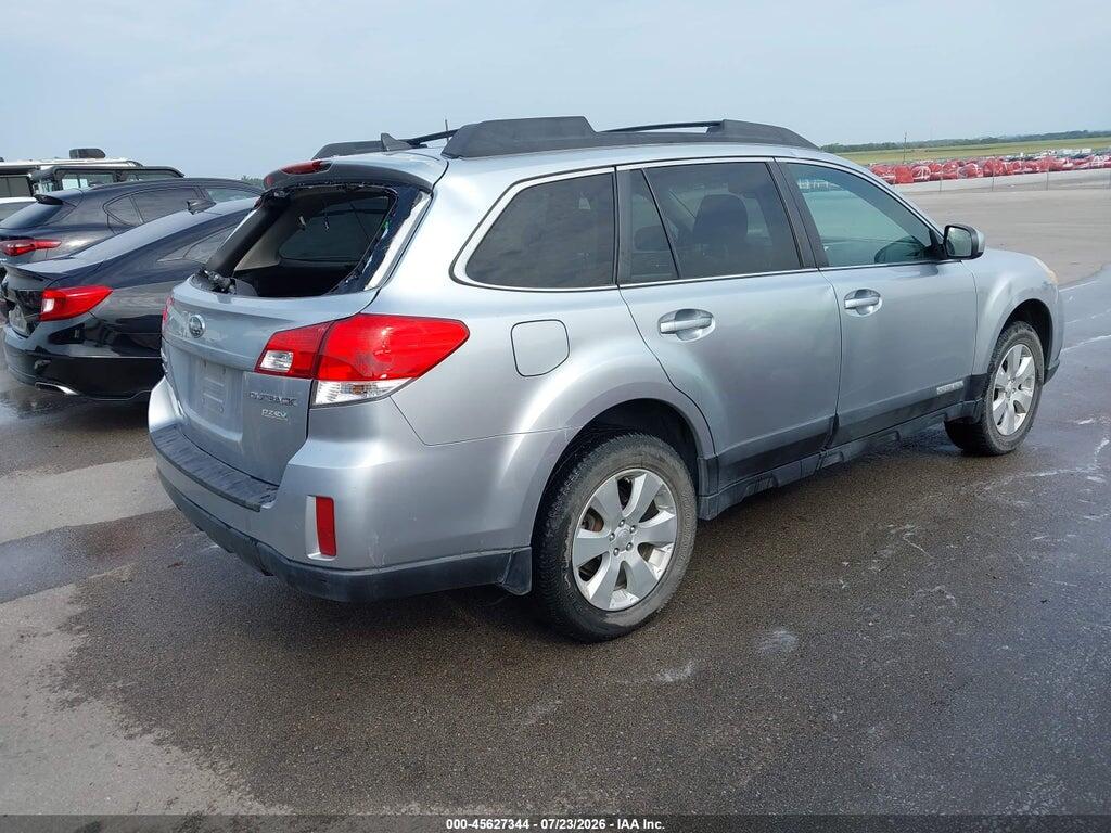 4S4BRBFC9C3222210 2012 SUBARU OUTBACK photo no. 4
