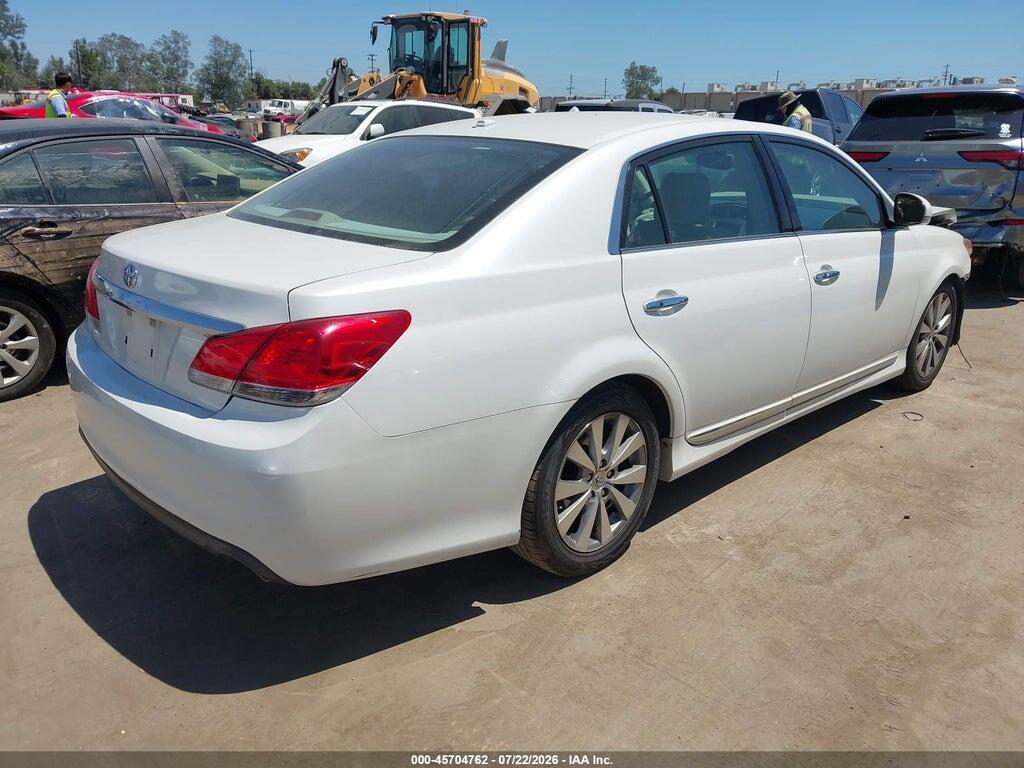 4T1BK3DB5CU460070 2012 TOYOTA AVALON photo no. 4
