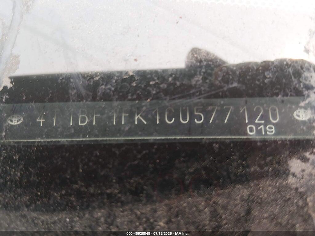 4T1BF1FK1CU577120 2012 TOYOTA CAMRY photo no. 9