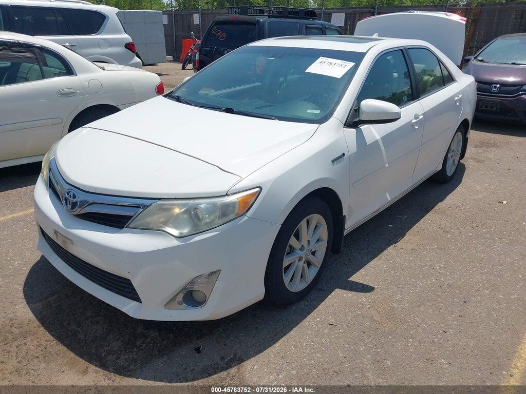 4T1BD1FK4CU024712 2012 TOYOTA CAMRY HYBRID photo no. 2
