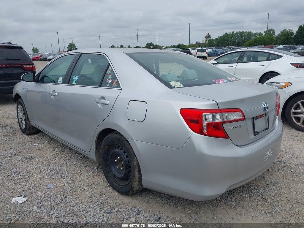 2012 TOYOTA CAMRY HYBRID LE — Фото 3 из 16