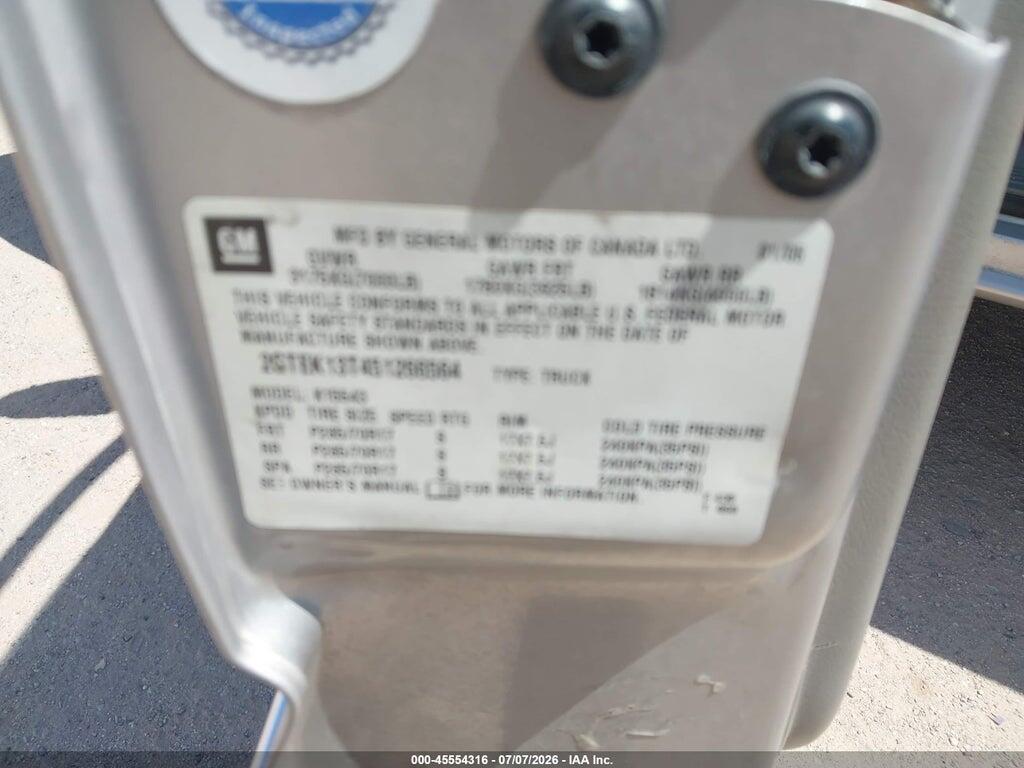2GTEK13T451266564 2005 GMC SIERRA 1500 photo no. 9