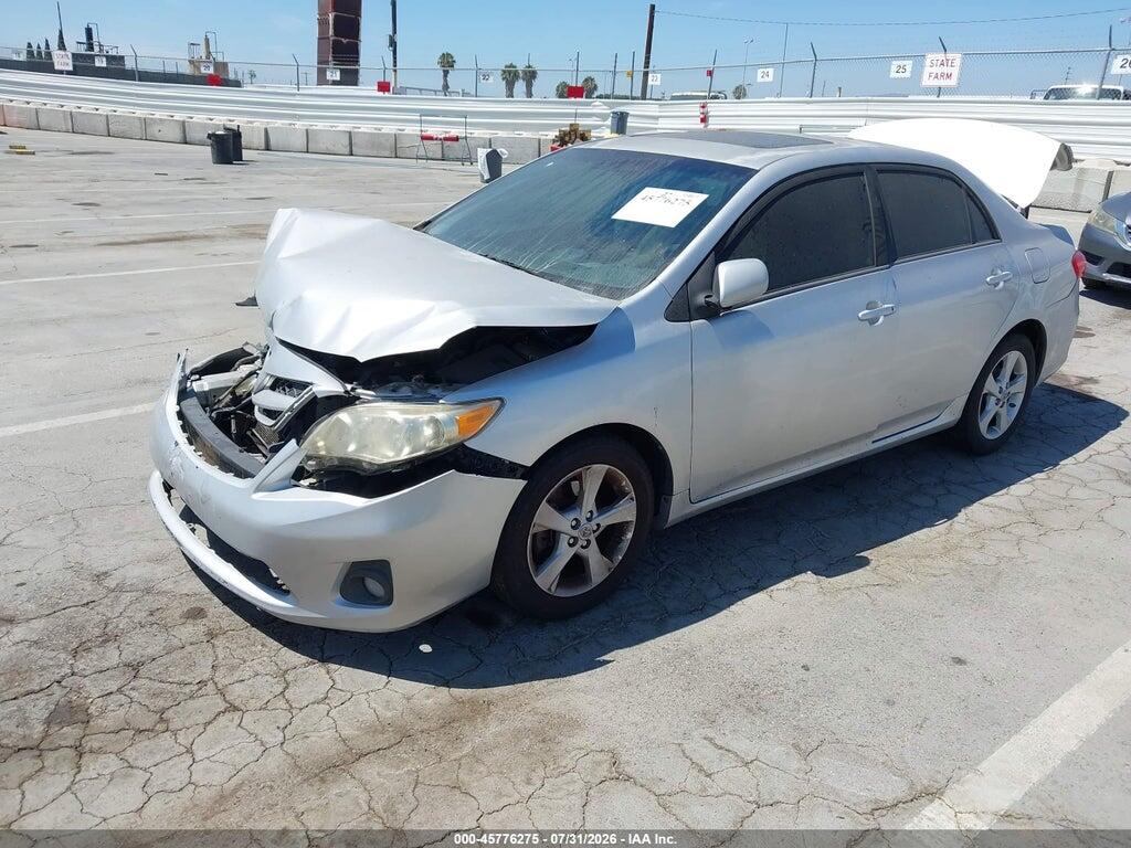 5YFBU4EE8CP033489 2012 TOYOTA COROLLA photo no. 2