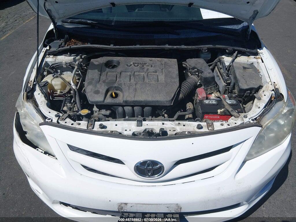 5YFBU4EE2CP046173 2012 TOYOTA COROLLA photo no. 10