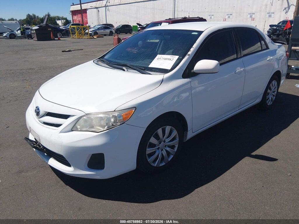 5YFBU4EE2CP046173 2012 TOYOTA COROLLA photo no. 2