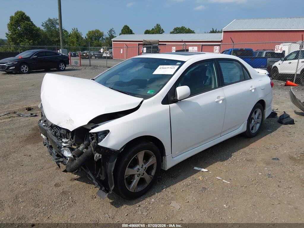 2T1BU4EE7CC846371 2012 TOYOTA COROLLA photo no. 2