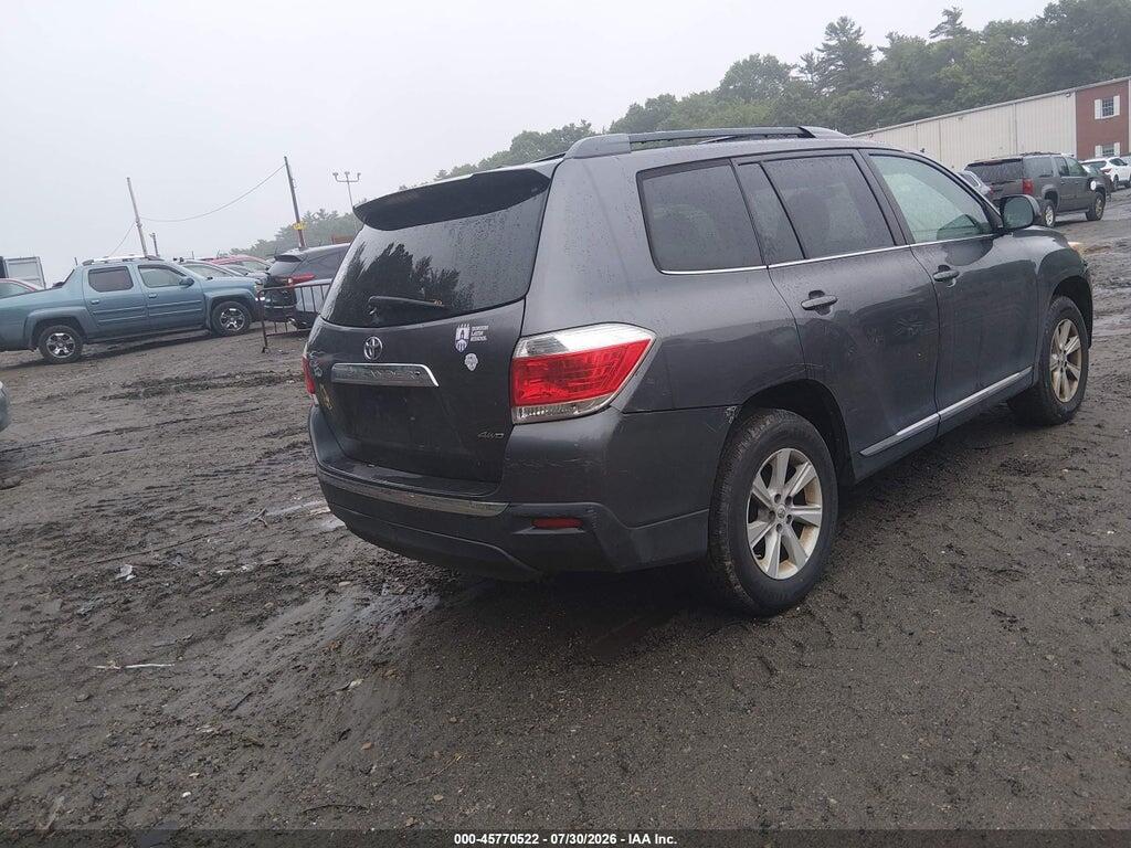 5TDBK3EH6CS144432 2012 TOYOTA HIGHLANDER photo no. 4