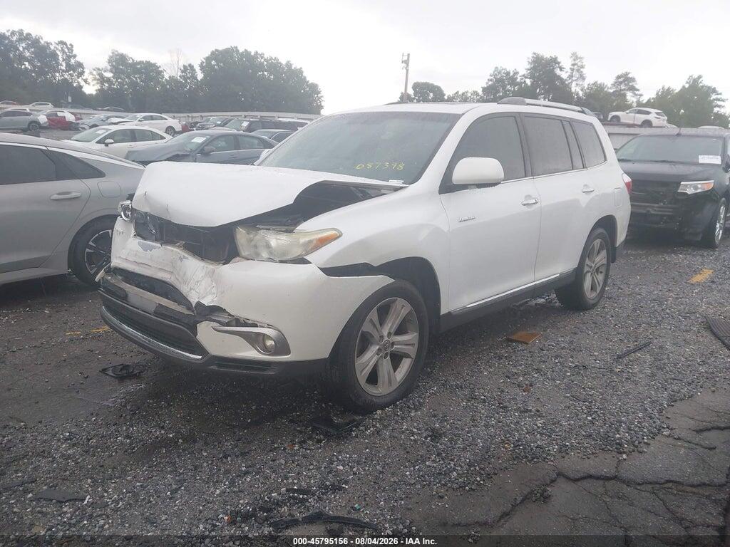 5TDYK3EH6CS087398 2012 TOYOTA HIGHLANDER photo no. 2