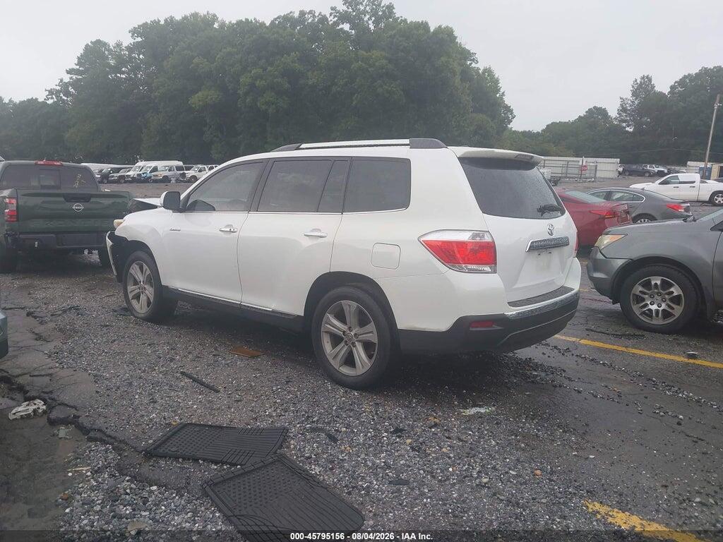 5TDYK3EH6CS087398 2012 TOYOTA HIGHLANDER photo no. 3