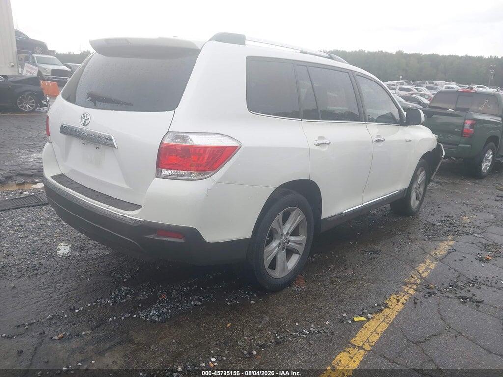5TDYK3EH6CS087398 2012 TOYOTA HIGHLANDER photo no. 4