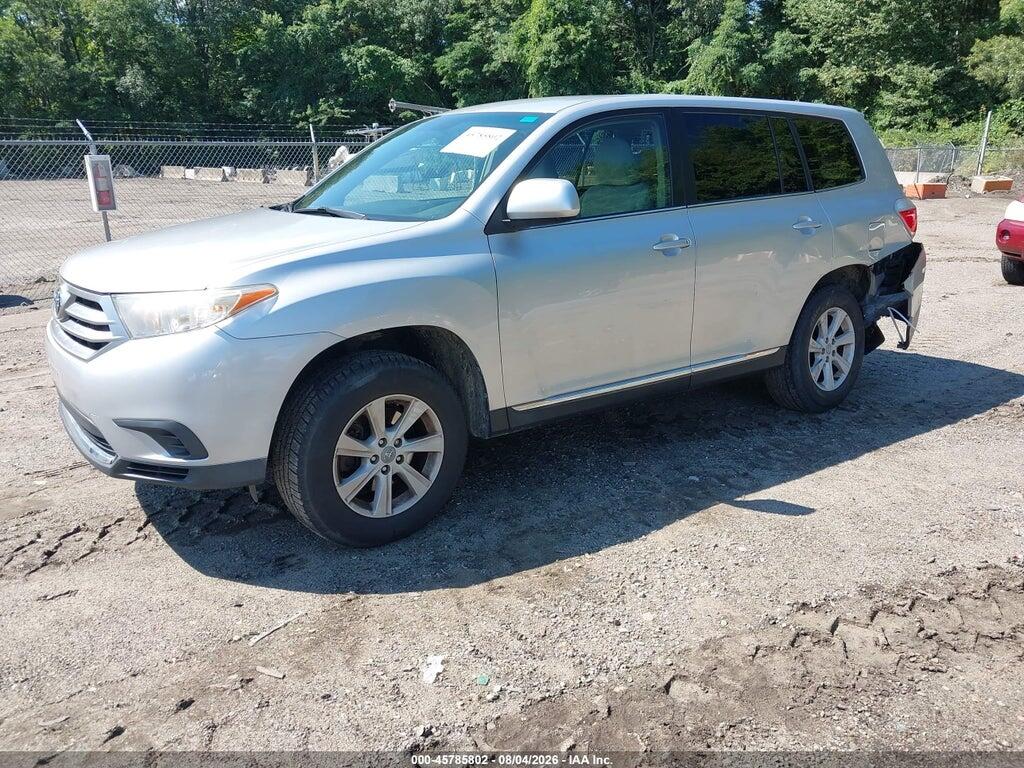 5TDBK3EH7CS129258 2012 TOYOTA HIGHLANDER photo no. 2