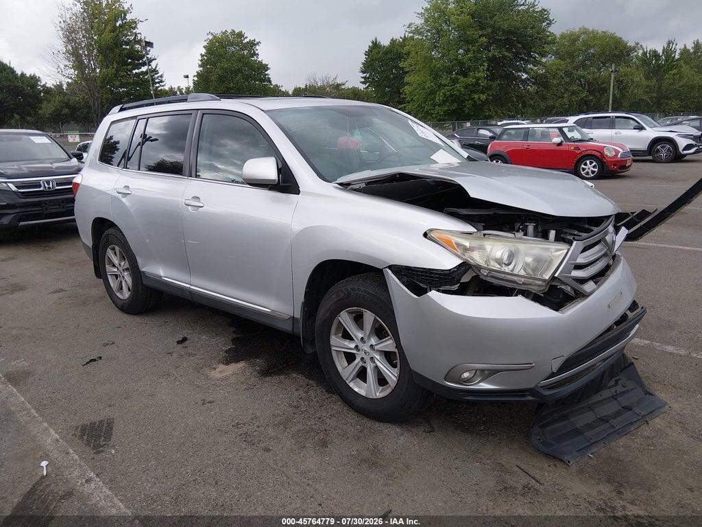 5TDBK3EH8CS145825 2012 TOYOTA HIGHLANDER photo no. 1