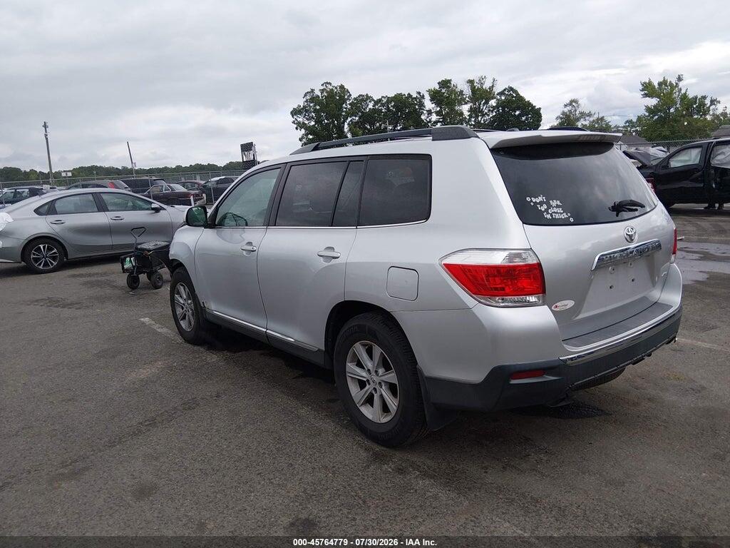 5TDBK3EH8CS145825 2012 TOYOTA HIGHLANDER photo no. 3