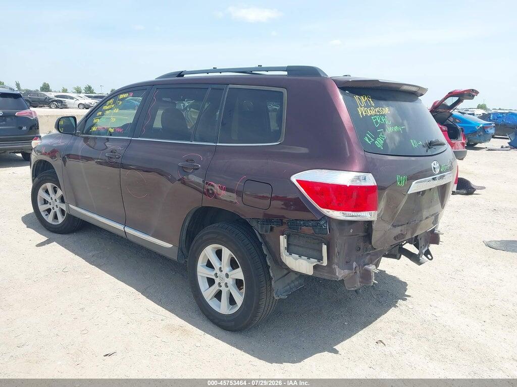 5TDZA3EH4CS026025 2012 TOYOTA HIGHLANDER photo no. 3