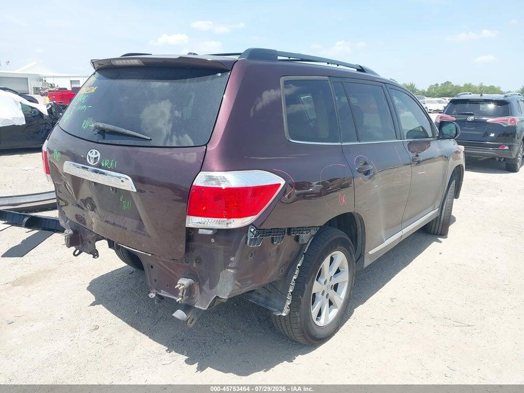 5TDZA3EH4CS026025 2012 TOYOTA HIGHLANDER photo no. 4