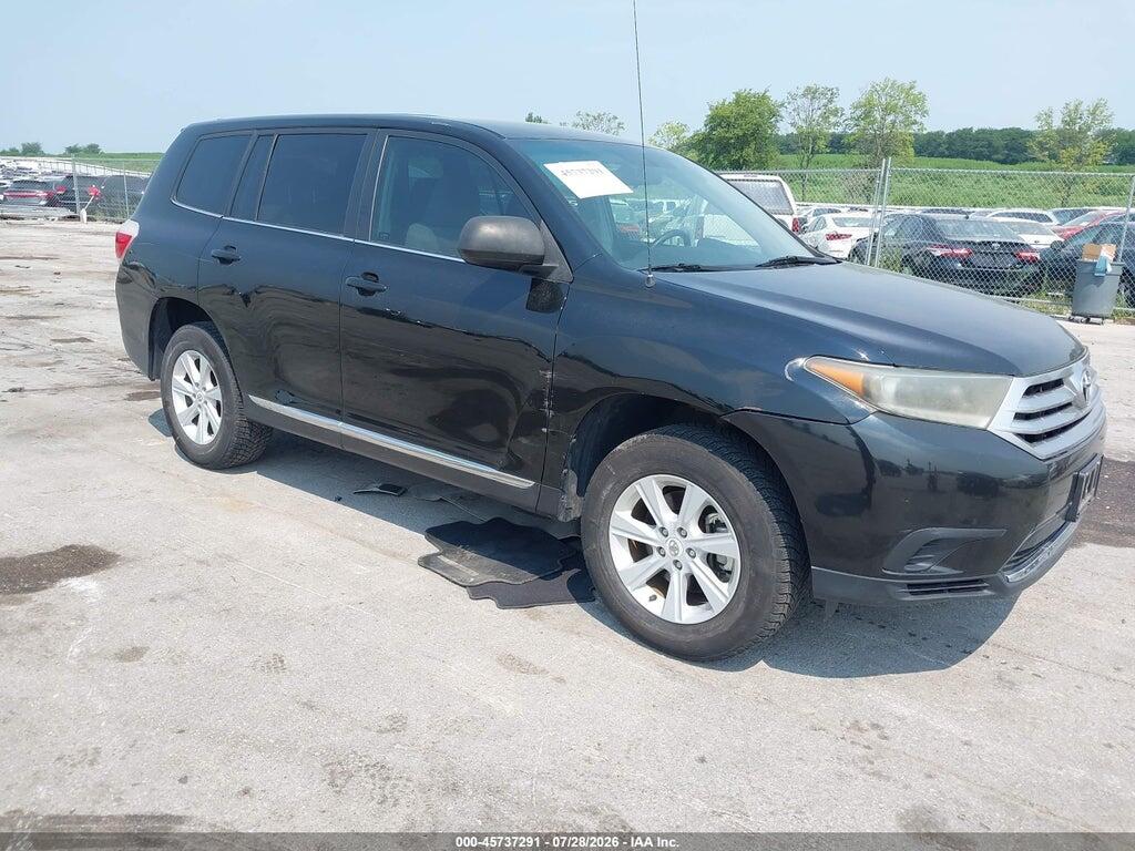 5TDZA3EHXCS025848 2012 TOYOTA HIGHLANDER photo no. 1