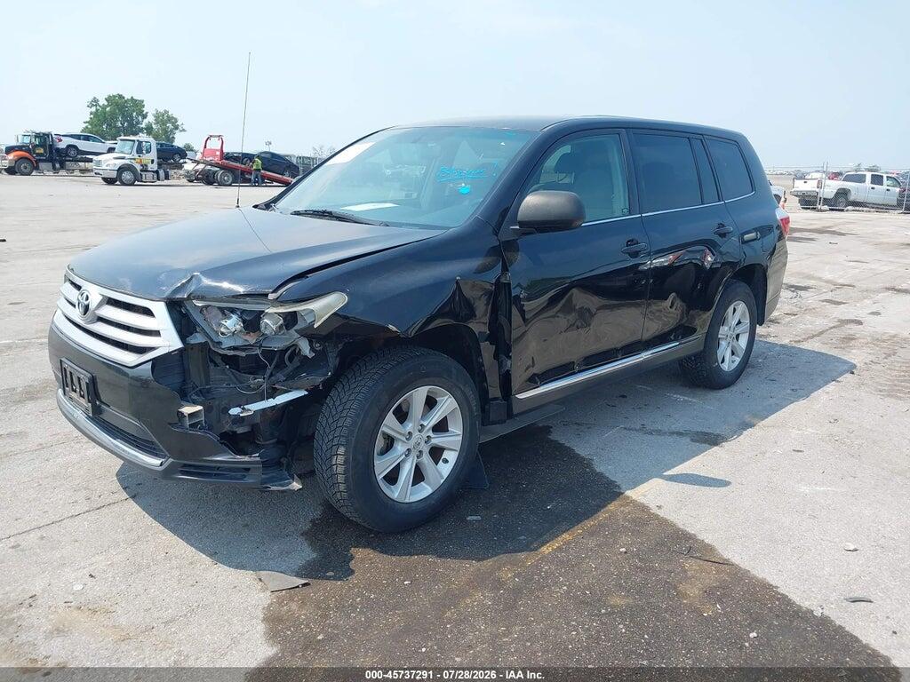 5TDZA3EHXCS025848 2012 TOYOTA HIGHLANDER photo no. 2