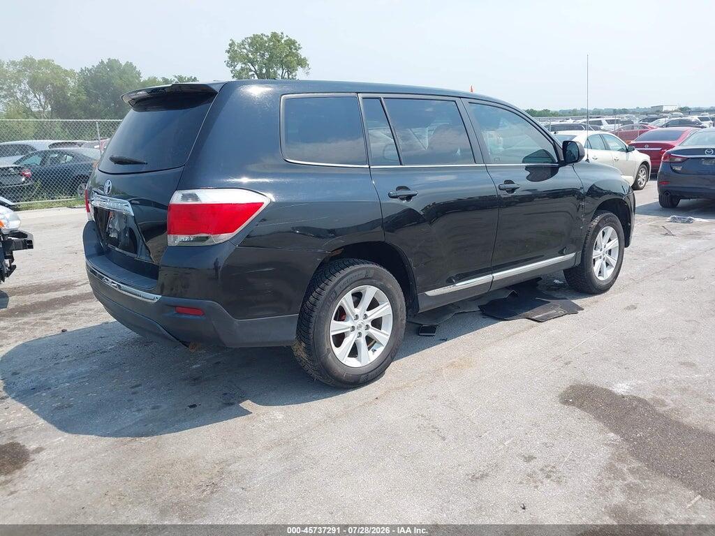 5TDZA3EHXCS025848 2012 TOYOTA HIGHLANDER photo no. 4