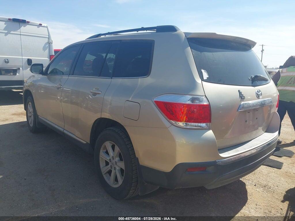 5TDZK3EH5CS067650 2012 TOYOTA HIGHLANDER photo no. 3