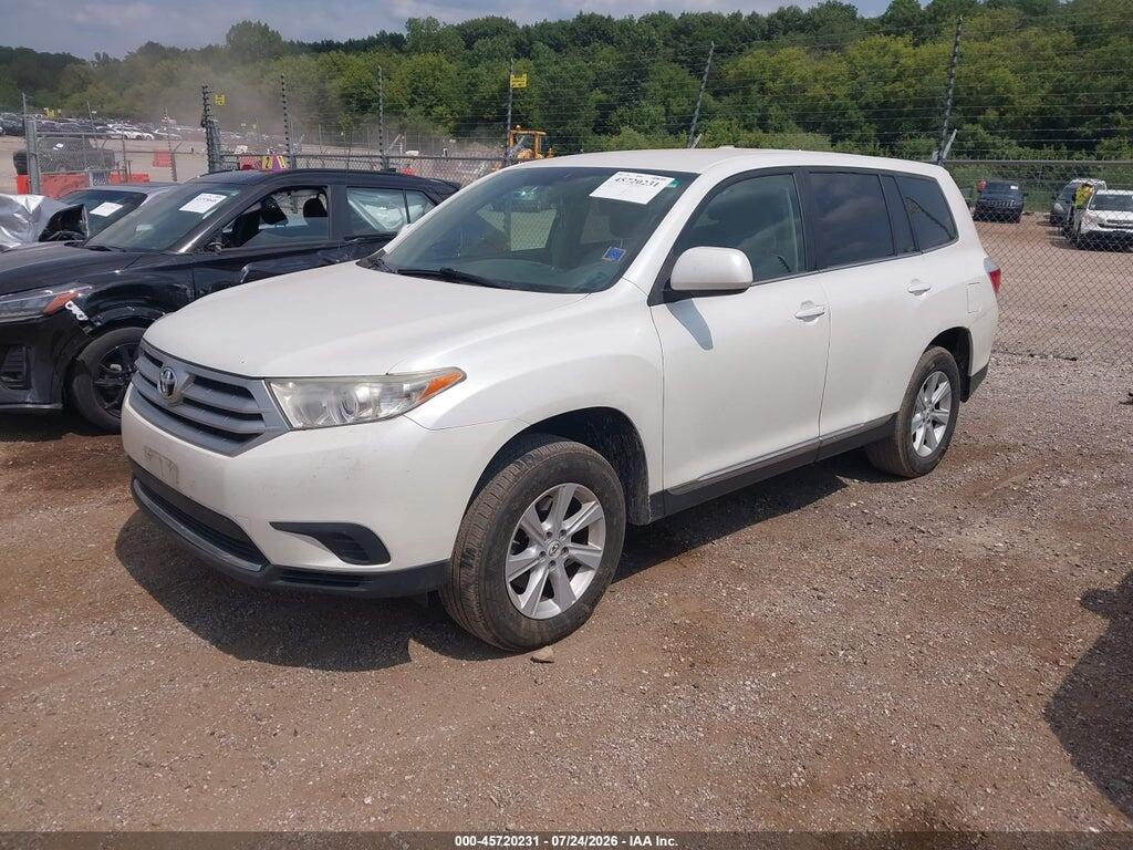 5TDBK3EH8CS146361 2012 TOYOTA HIGHLANDER photo no. 2