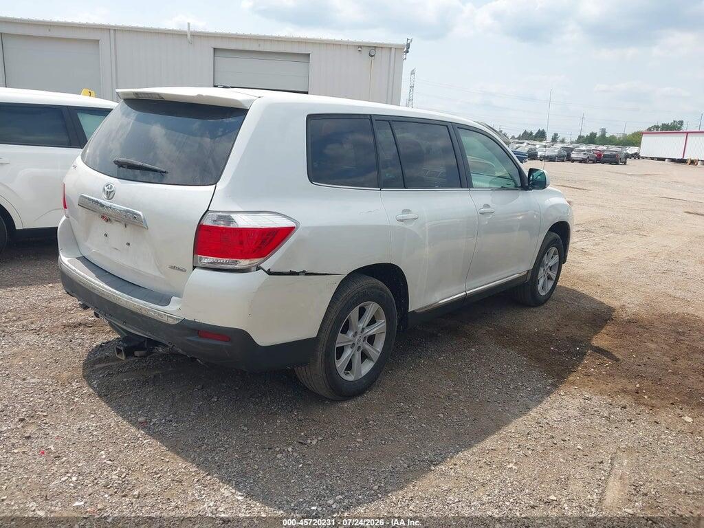 5TDBK3EH8CS146361 2012 TOYOTA HIGHLANDER photo no. 4
