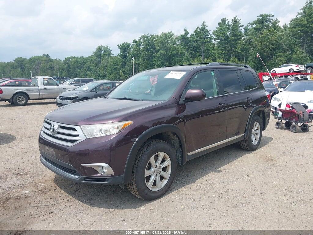 5TDBK3EH6CS119885 2012 TOYOTA HIGHLANDER photo no. 2