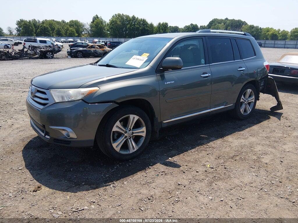 5TDYK3EH1CS050940 2012 TOYOTA HIGHLANDER photo no. 2