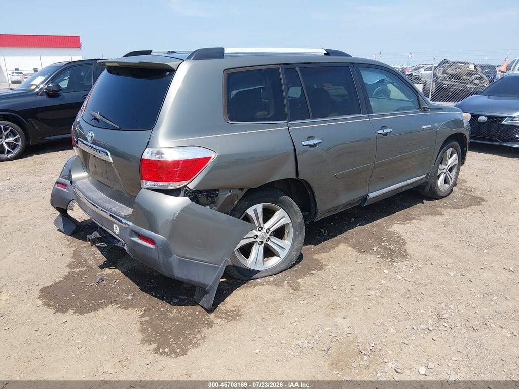 5TDYK3EH1CS050940 2012 TOYOTA HIGHLANDER photo no. 4