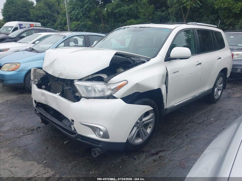 5TDDK3EH9CS098393 2012 TOYOTA HIGHLANDER photo no. 2