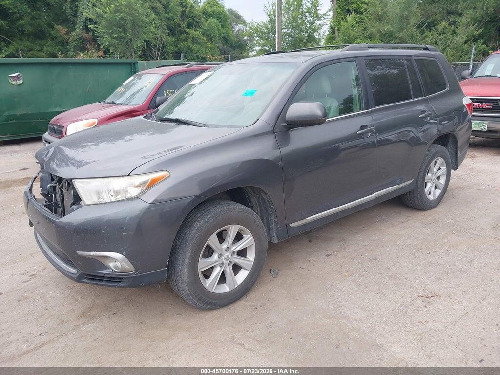 5TDBK3EH4CS132991 2012 TOYOTA HIGHLANDER photo no. 2