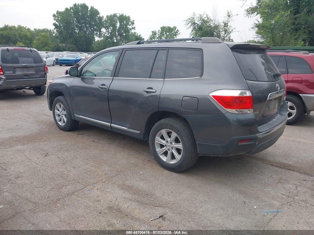 5TDBK3EH4CS132991 2012 TOYOTA HIGHLANDER photo no. 3