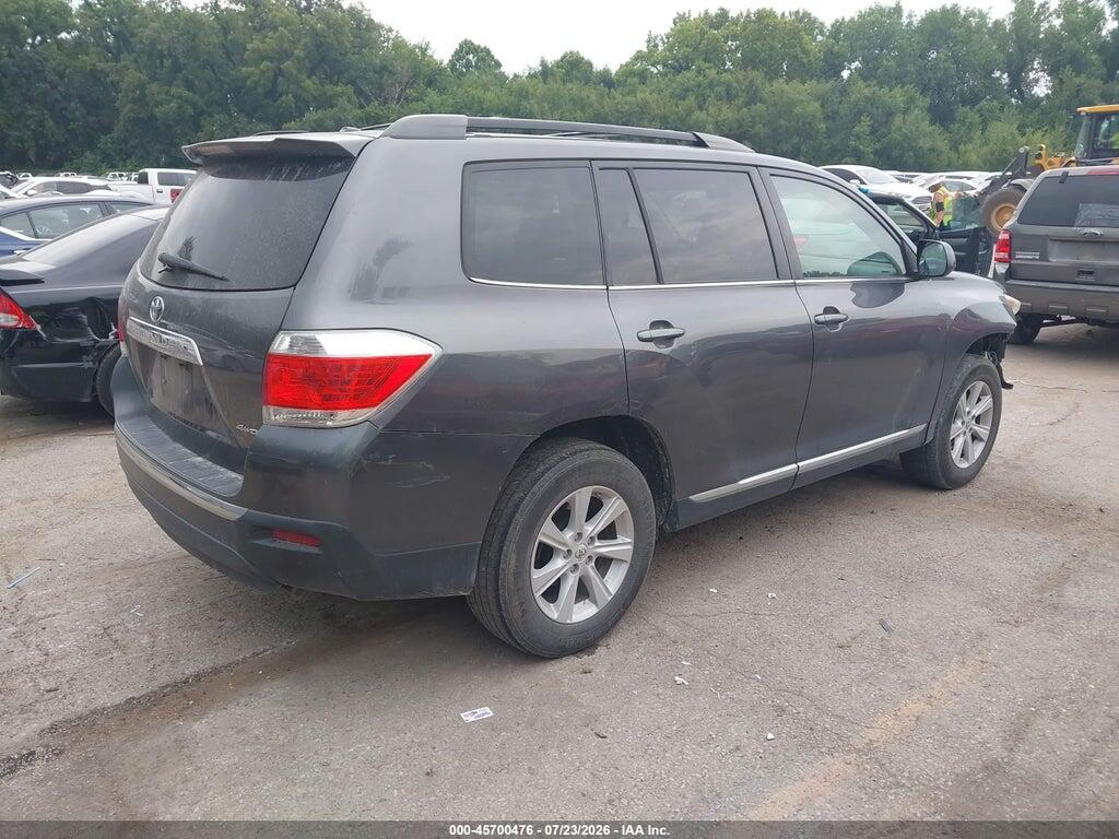 5TDBK3EH4CS132991 2012 TOYOTA HIGHLANDER photo no. 4