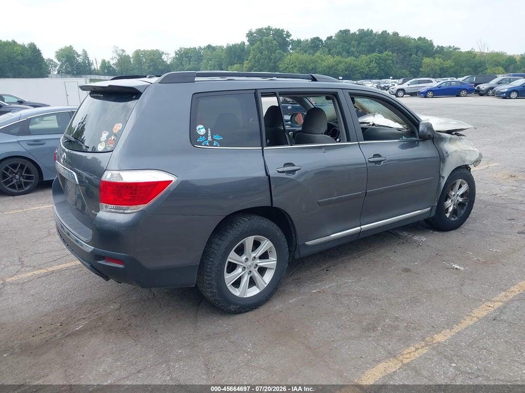 5TDBK3EH4CS135230 2012 TOYOTA HIGHLANDER photo no. 4