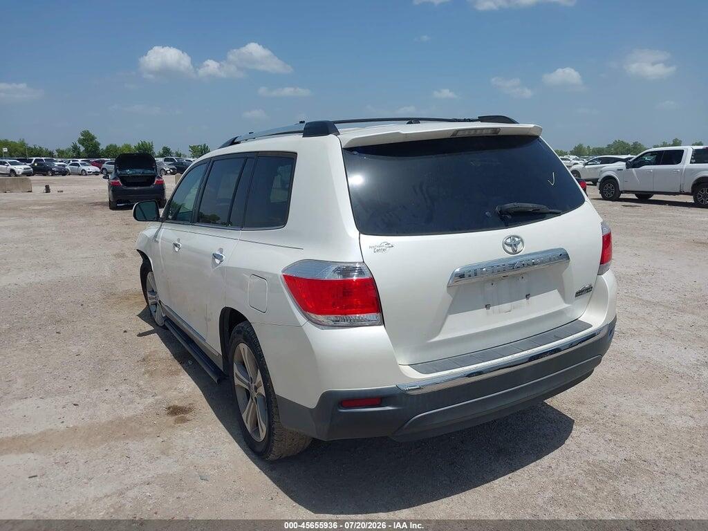 5TDDK3EH8CS121792 2012 TOYOTA HIGHLANDER photo no. 3