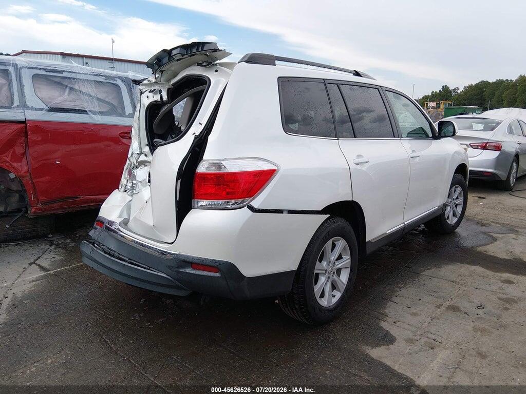 5TDZK3EH6CS086045 2012 TOYOTA HIGHLANDER photo no. 4