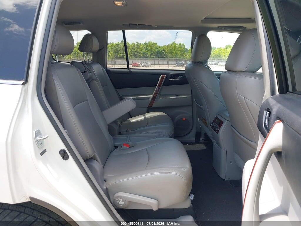 5TDDK3EH0CS137047 2012 TOYOTA HIGHLANDER photo no. 8
