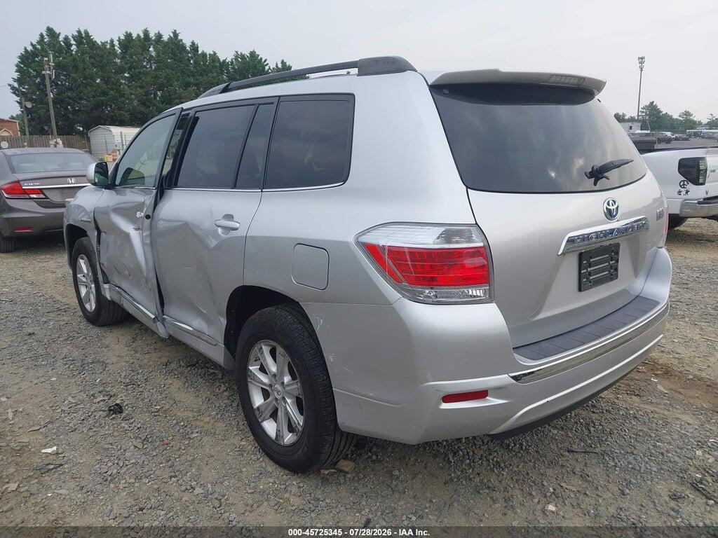 JTEBC3EH1C2008290 2012 TOYOTA HIGHLANDER HYBRID photo no. 3