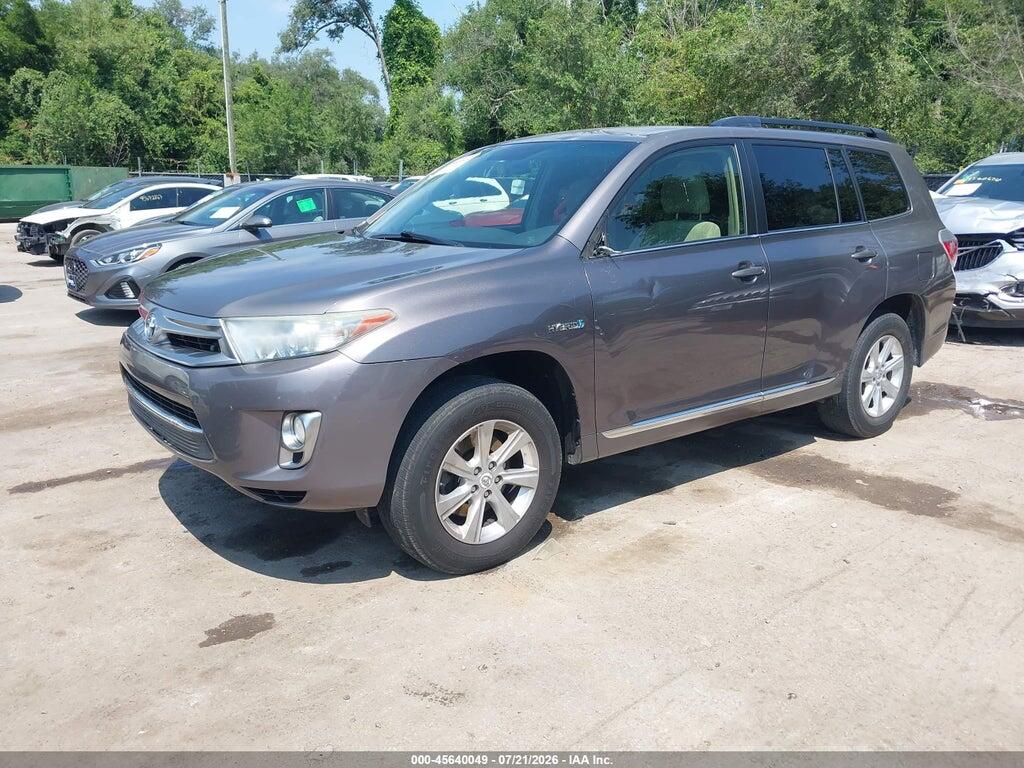 JTEBC3EH2C2009626 2012 TOYOTA HIGHLANDER HYBRID photo no. 2