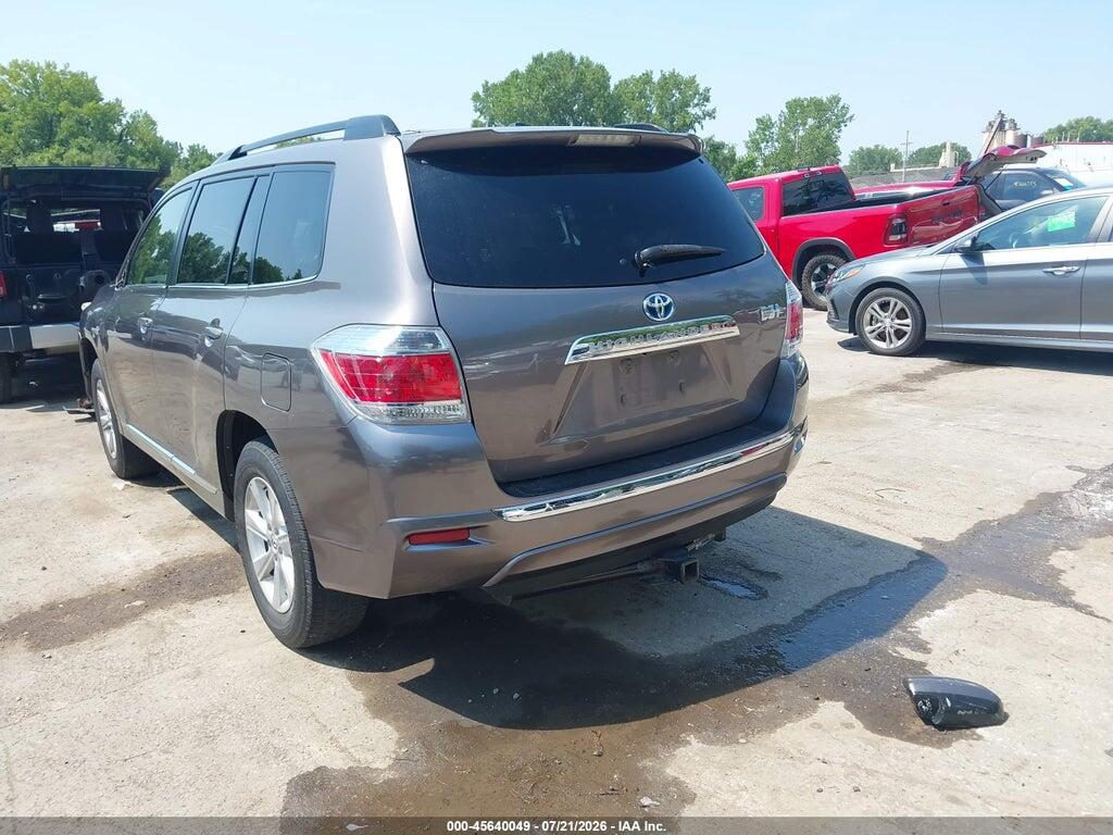 JTEBC3EH2C2009626 2012 TOYOTA HIGHLANDER HYBRID photo no. 3