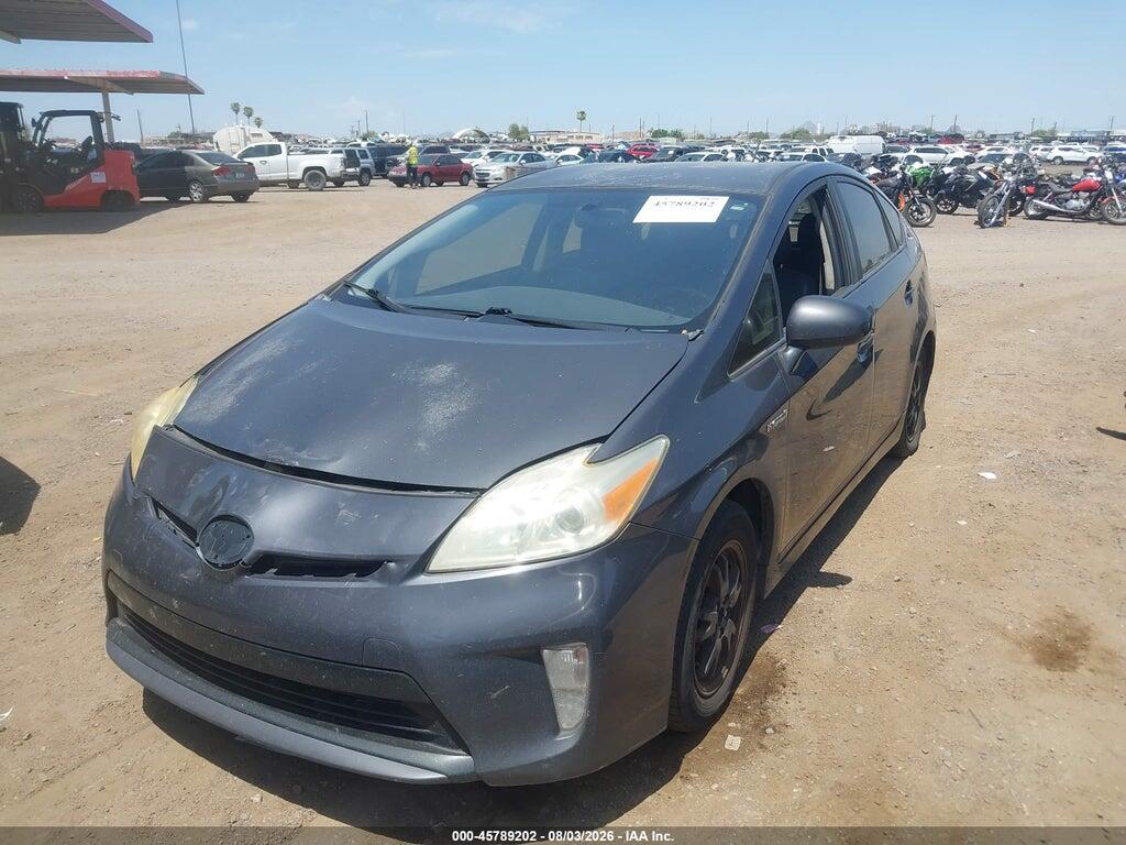 JTDKN3DU7C1499015 2012 TOYOTA PRIUS photo no. 2