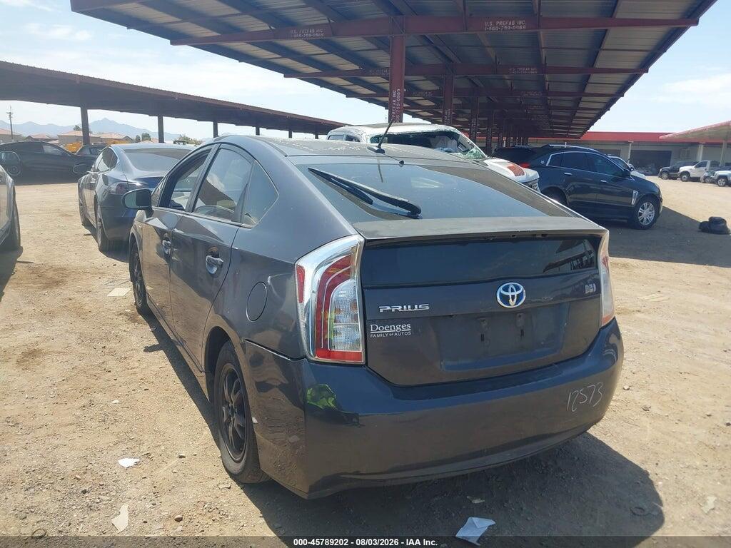 JTDKN3DU7C1499015 2012 TOYOTA PRIUS photo no. 3