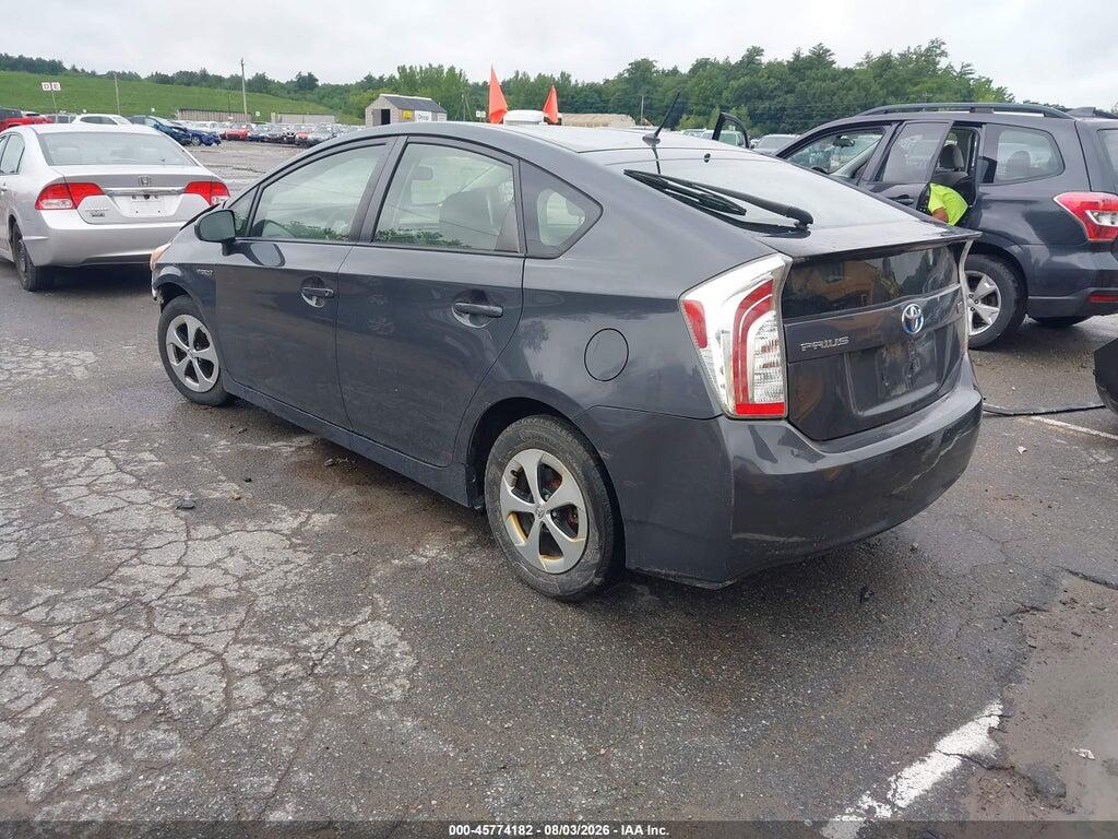 JTDKN3DU1C5443256 2012 TOYOTA PRIUS photo no. 3